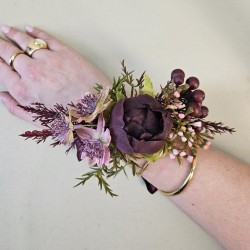 Wrist Corsages made with love and Artificial Flowers